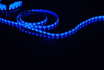 Blue led strip