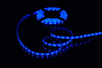 Blue led strip