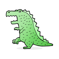 Naklejka premium cartoon dinosaur