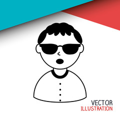 avatar person  design 