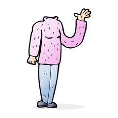 cartoon headless body (mix and match cartoons or add own photo)