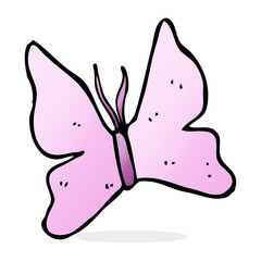 cartoon butterfly symbol