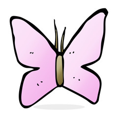 cartoon butterfly symbol