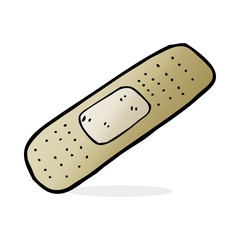 cartoon medical plaster
