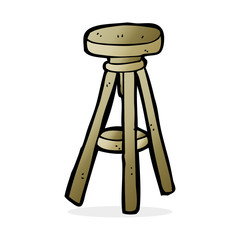 cartoon stool