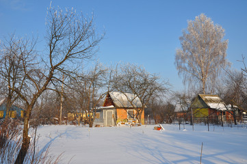 Small country house in Ukraine
