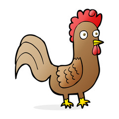 cartoon rooster