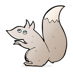 cartoon squirrel