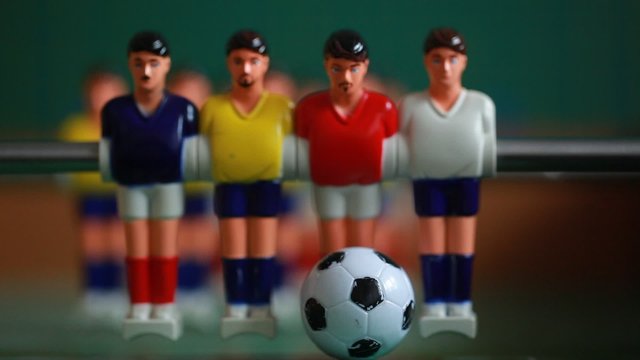 foosball footbal table players soccer