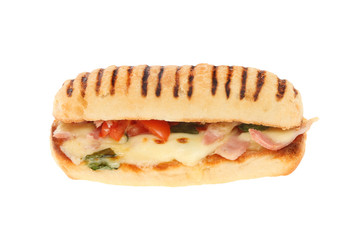 Panini roll isolated