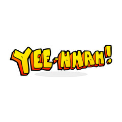 yee hah! cartoon