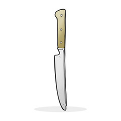 cartoon kitchen knife