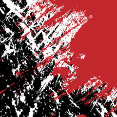 red and black ink splash background