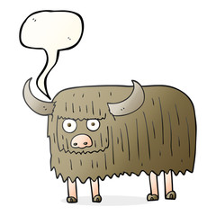 speech bubble cartoon hairy cow