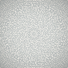 Monochrome swirly patterns.