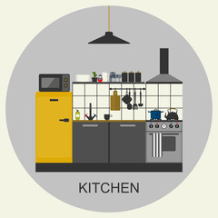 Kitchen interior - 104214955
