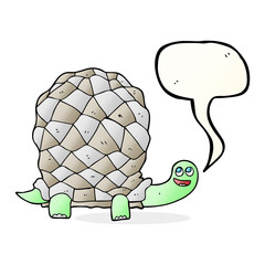 speech bubble cartoon tortoise