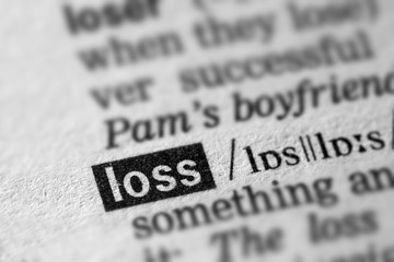 Loss Definition Word Text