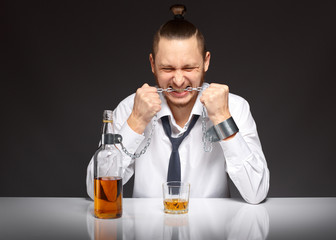 Alcohol dependence in men