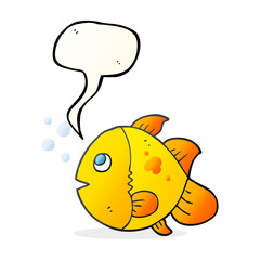 speech bubble cartoon fish