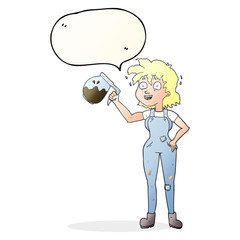 too much coffee speech bubble cartoon