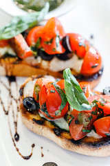bruschetta with tomato