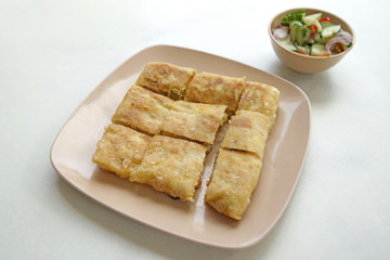 arabian stuffed bread, murtabak or martabak