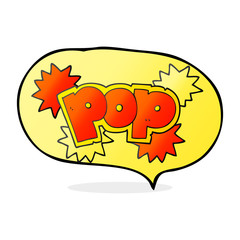 speech bubble cartoon pop explosion symbol