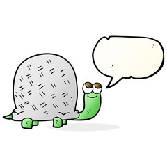 speech bubble cartoon tortoise