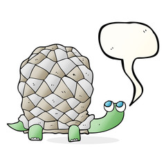 speech bubble cartoon tortoise