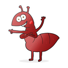 cartoon ant