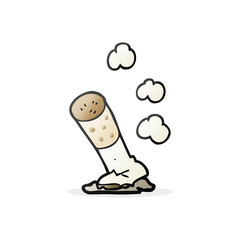 cartoon cigarette
