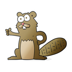 cartoon beaver