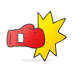 cartoon boxing glove