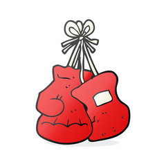 cartoon boxing gloves