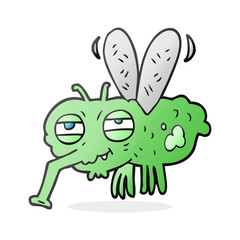 cartoon fly