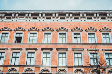 Obraz premium orange facade