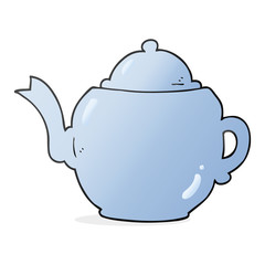 cartoon teapot