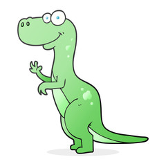 cartoon dinosaur