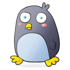 cartoon penguin
