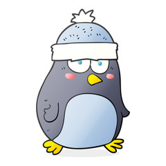 cartoon penguin