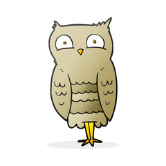 cartoon owl