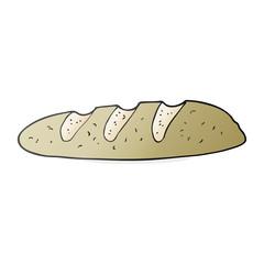 cartoon loaf of bread