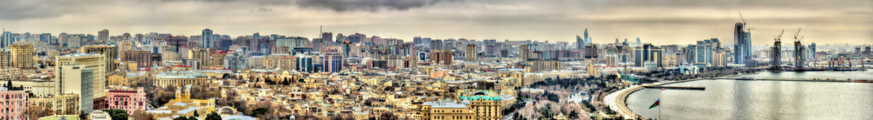 Panorama of Baku city