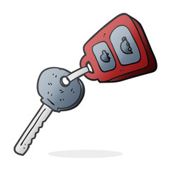 cartoon key