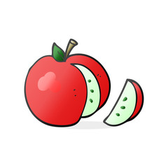 cartoon apple