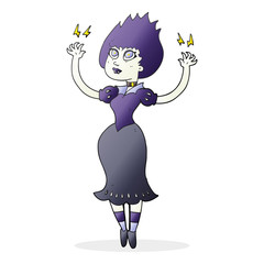 cartoon vampire girl