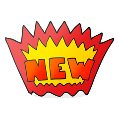 cartoon NEW symbol