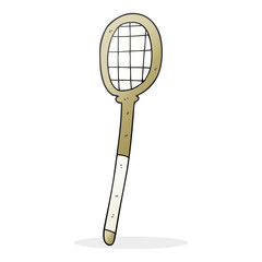 cartoon tennis racket