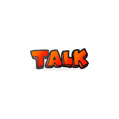 cartoon talk symbol